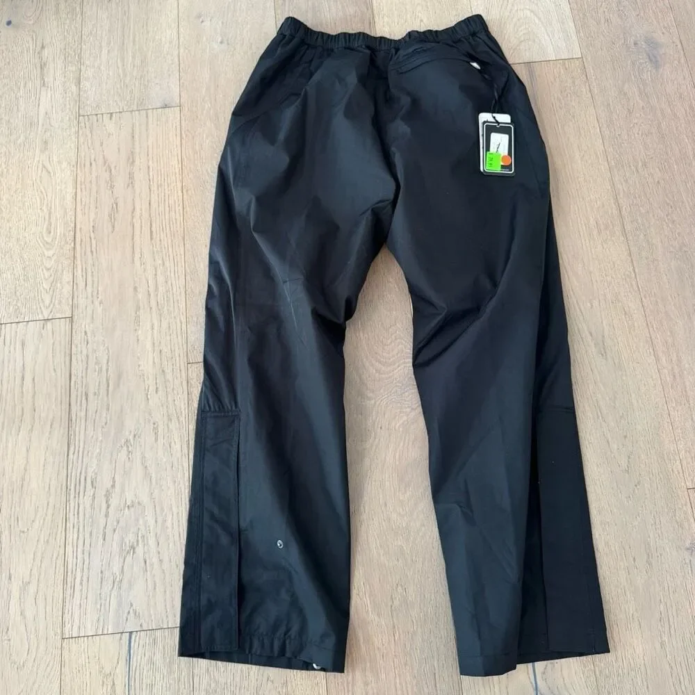 Pinseeker black rain golf pants size XL m1
